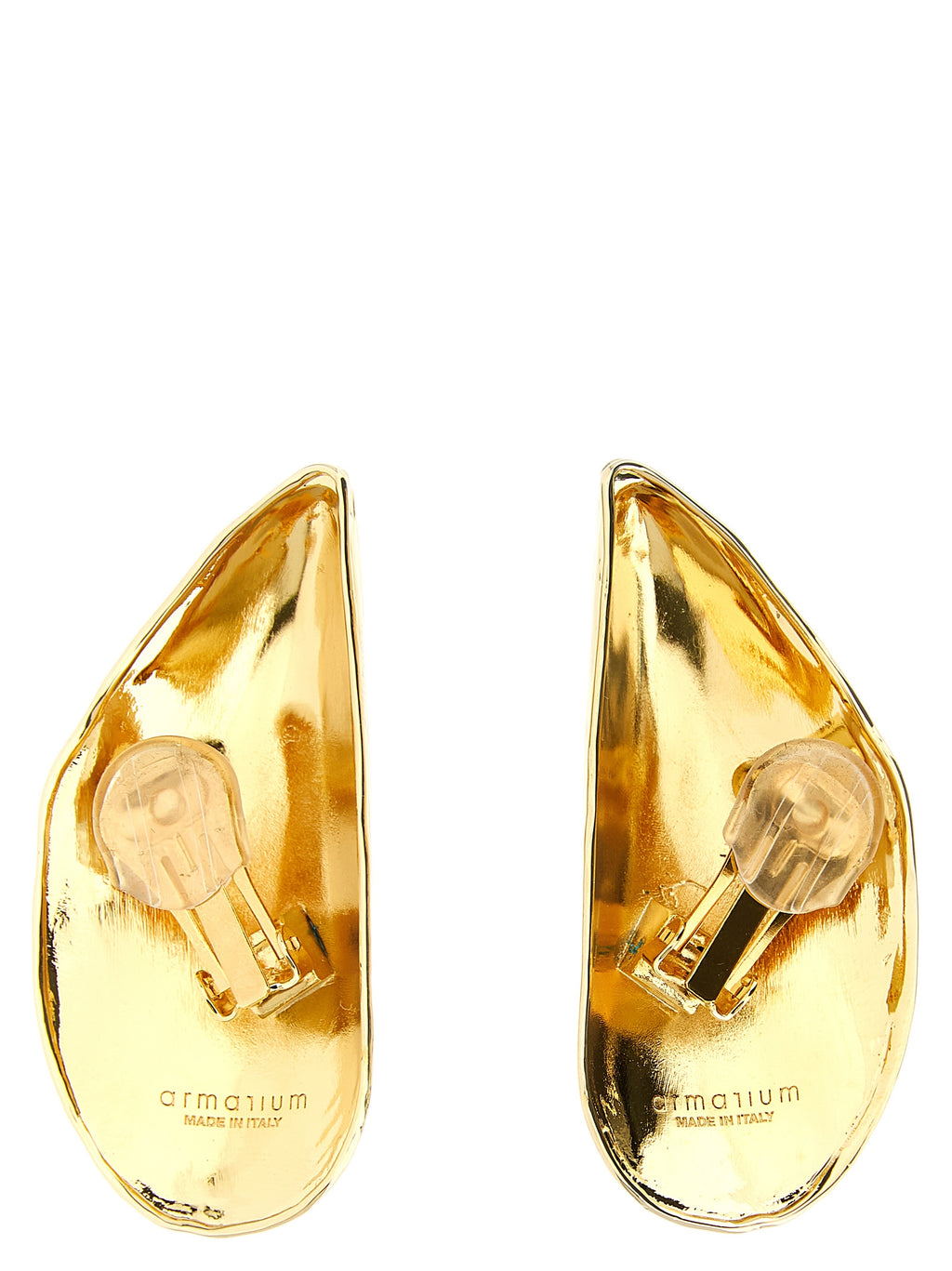 Gold Metal Earrings