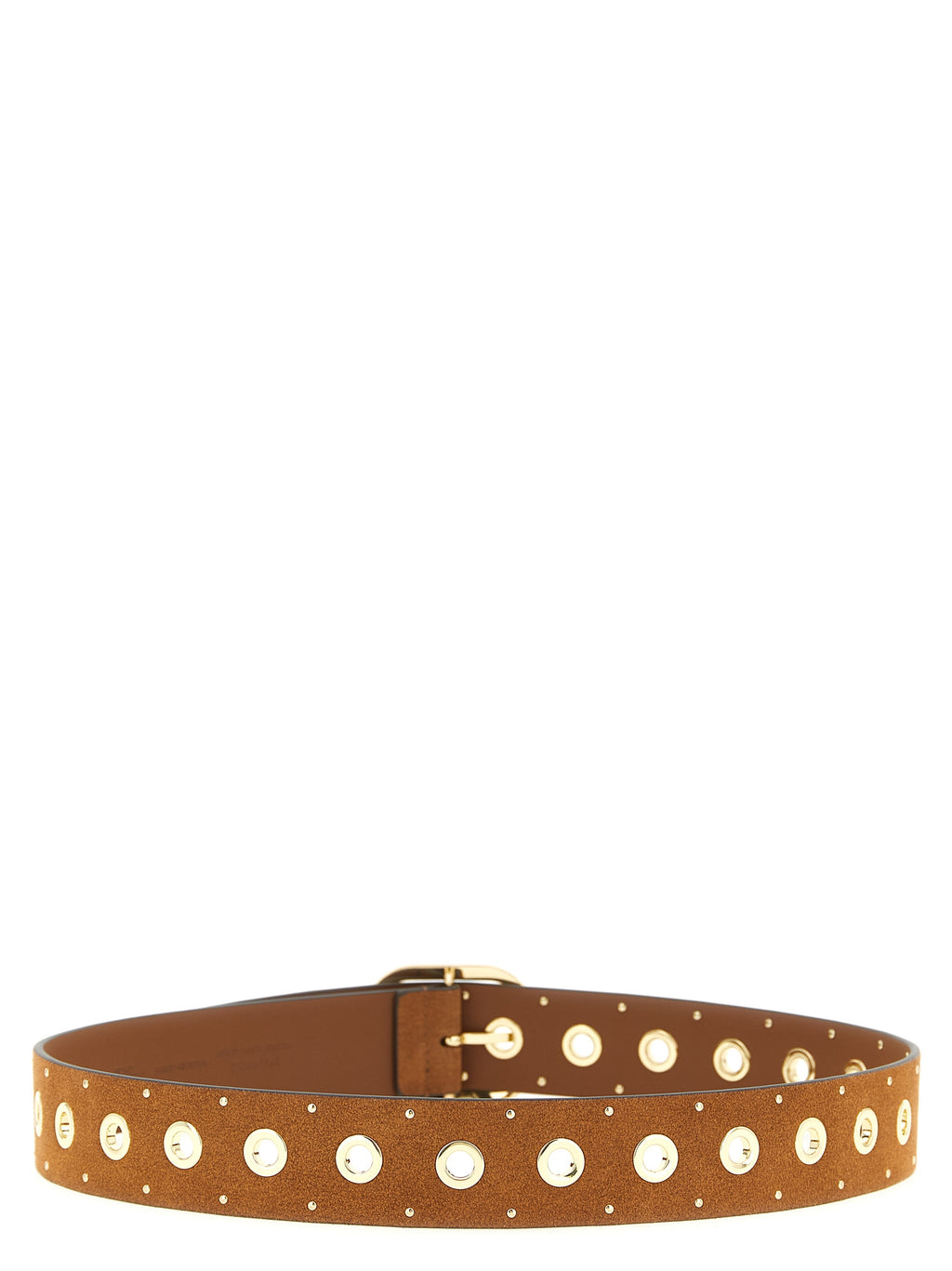 Brown Lamb Leather Regular Belt