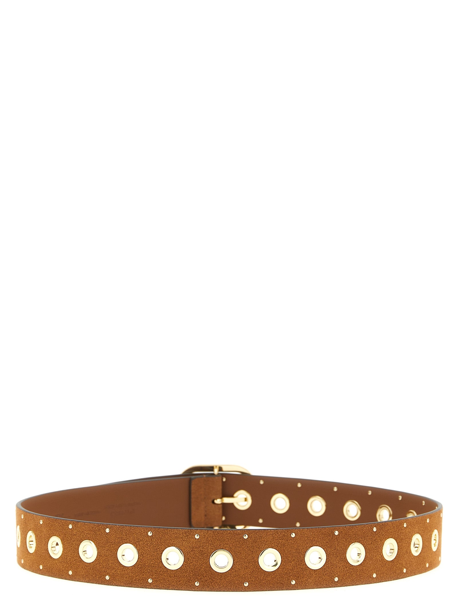 Brown Lamb Leather Regular Belt