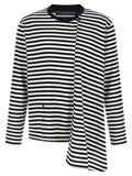 Bicolor Cotton Cardigan