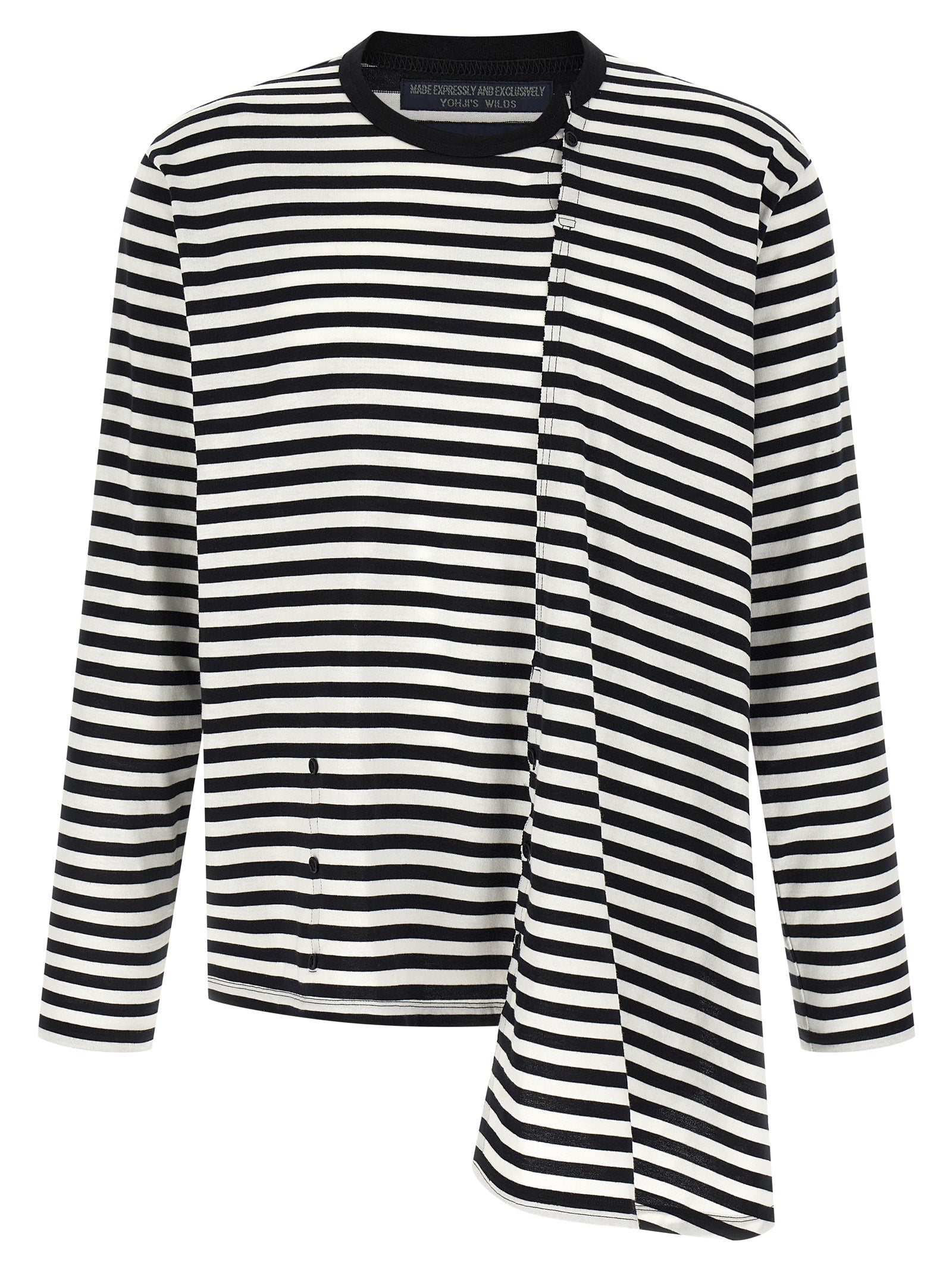 Bicolor Cotton Cardigan