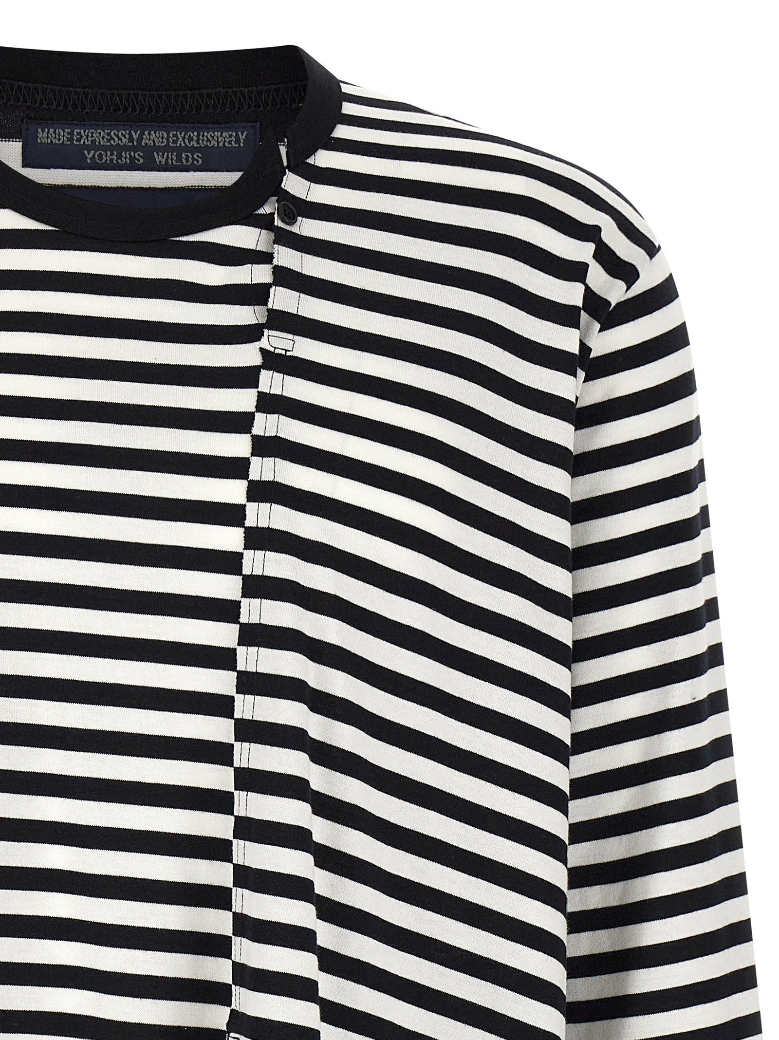 Bicolor Cotton Cardigan