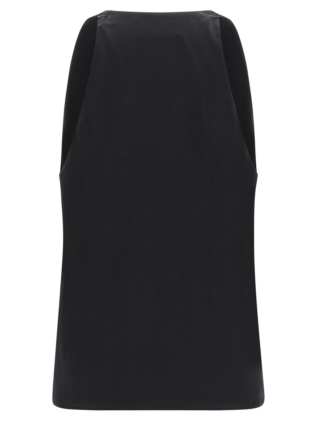 Black Silk Tank Tops