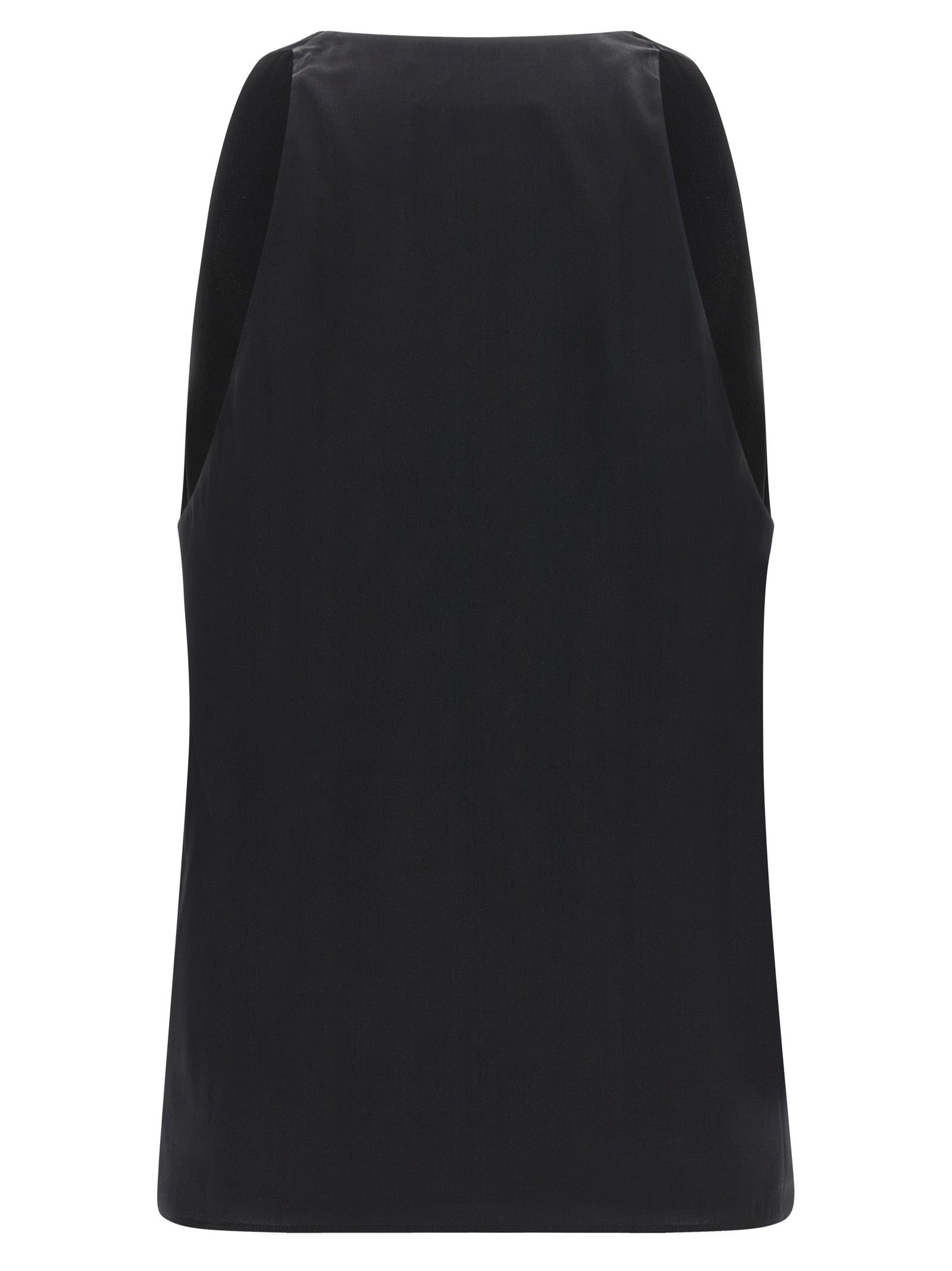 Black Silk Tank Tops