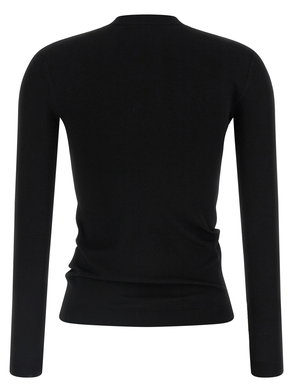 Black Viscose Cardigan