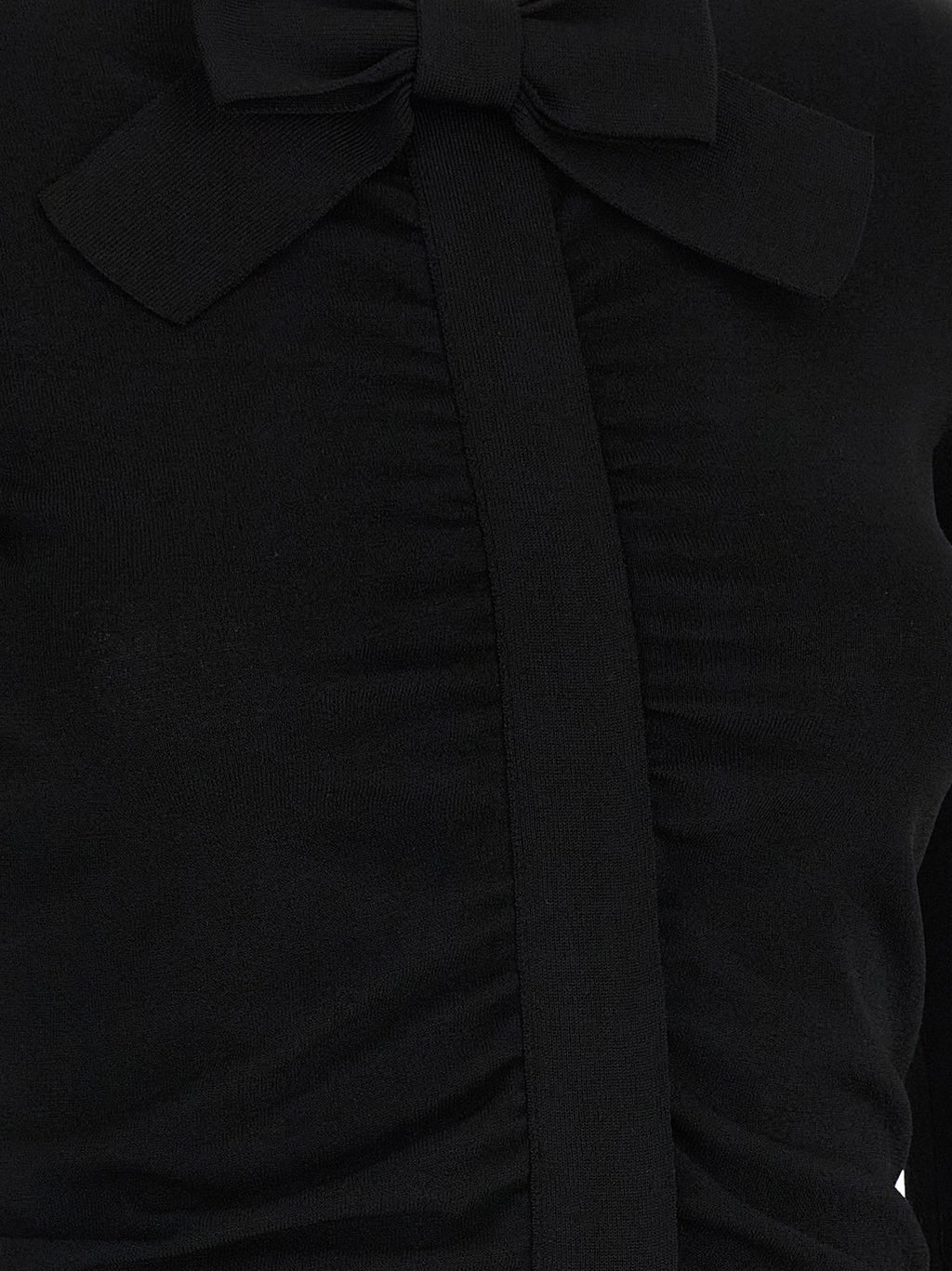 Black Viscose Cardigan
