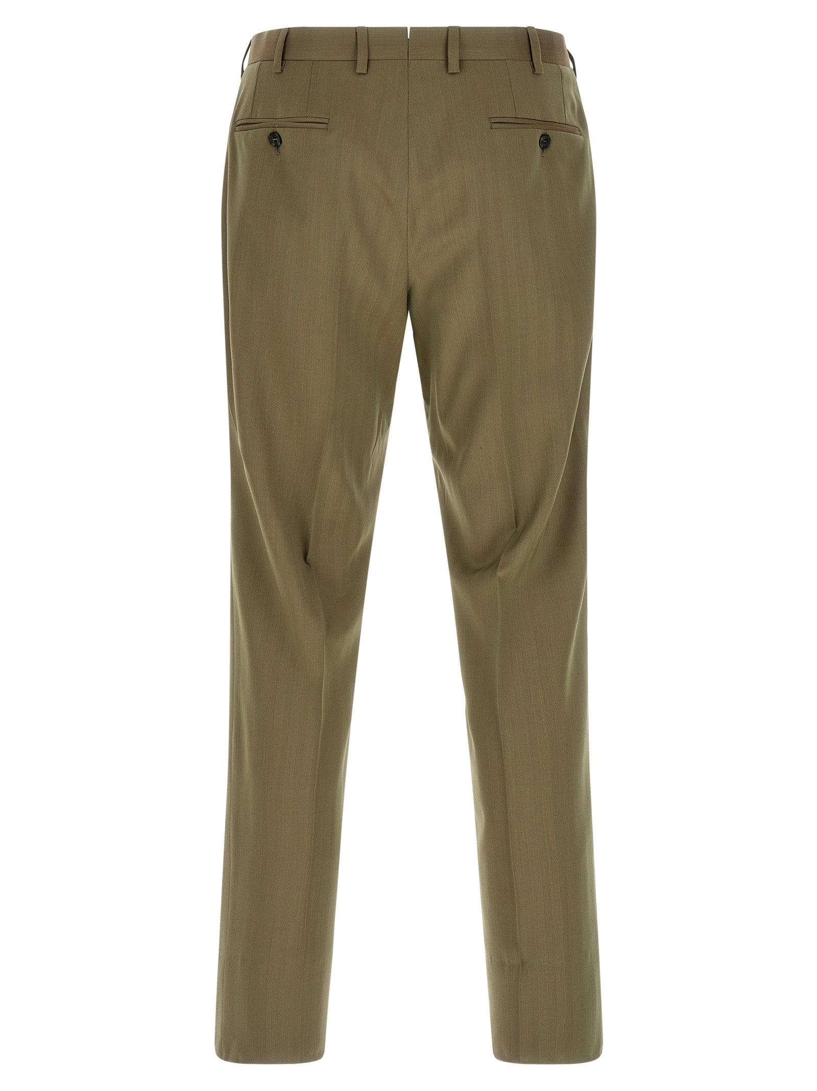 Bicolor Wool Two-Piece Suit