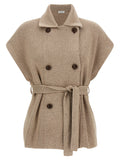 Beige Cotton Cardigan