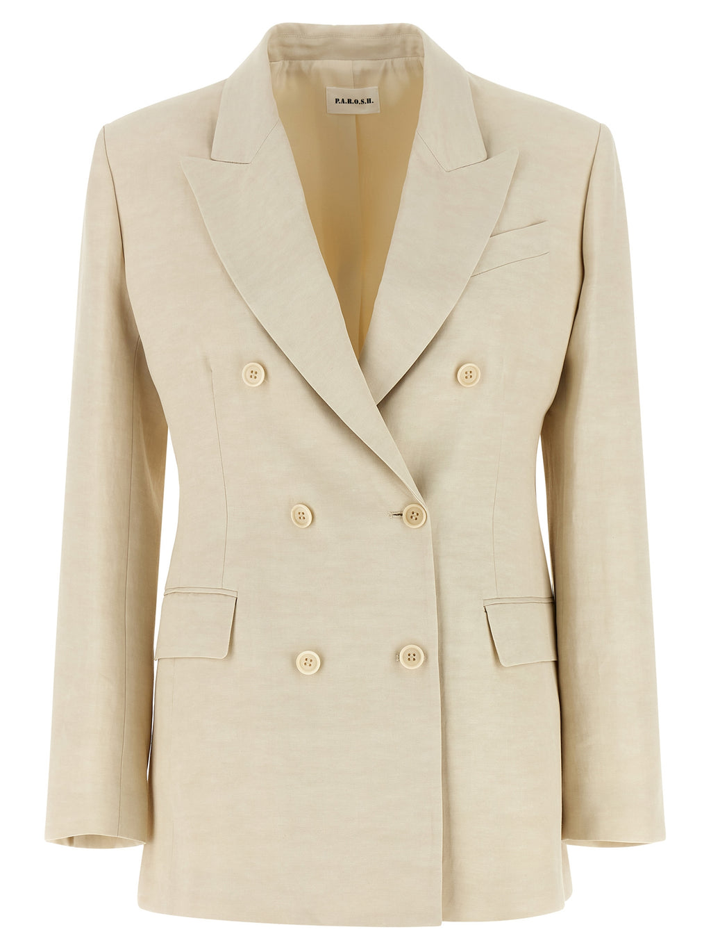 Beige Viscose Blazer