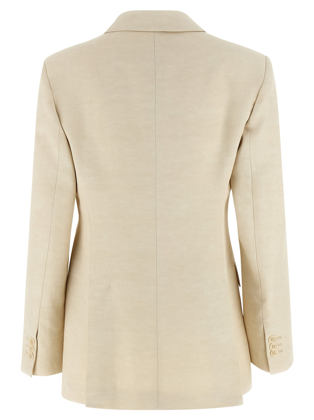 Beige Viscose Blazer