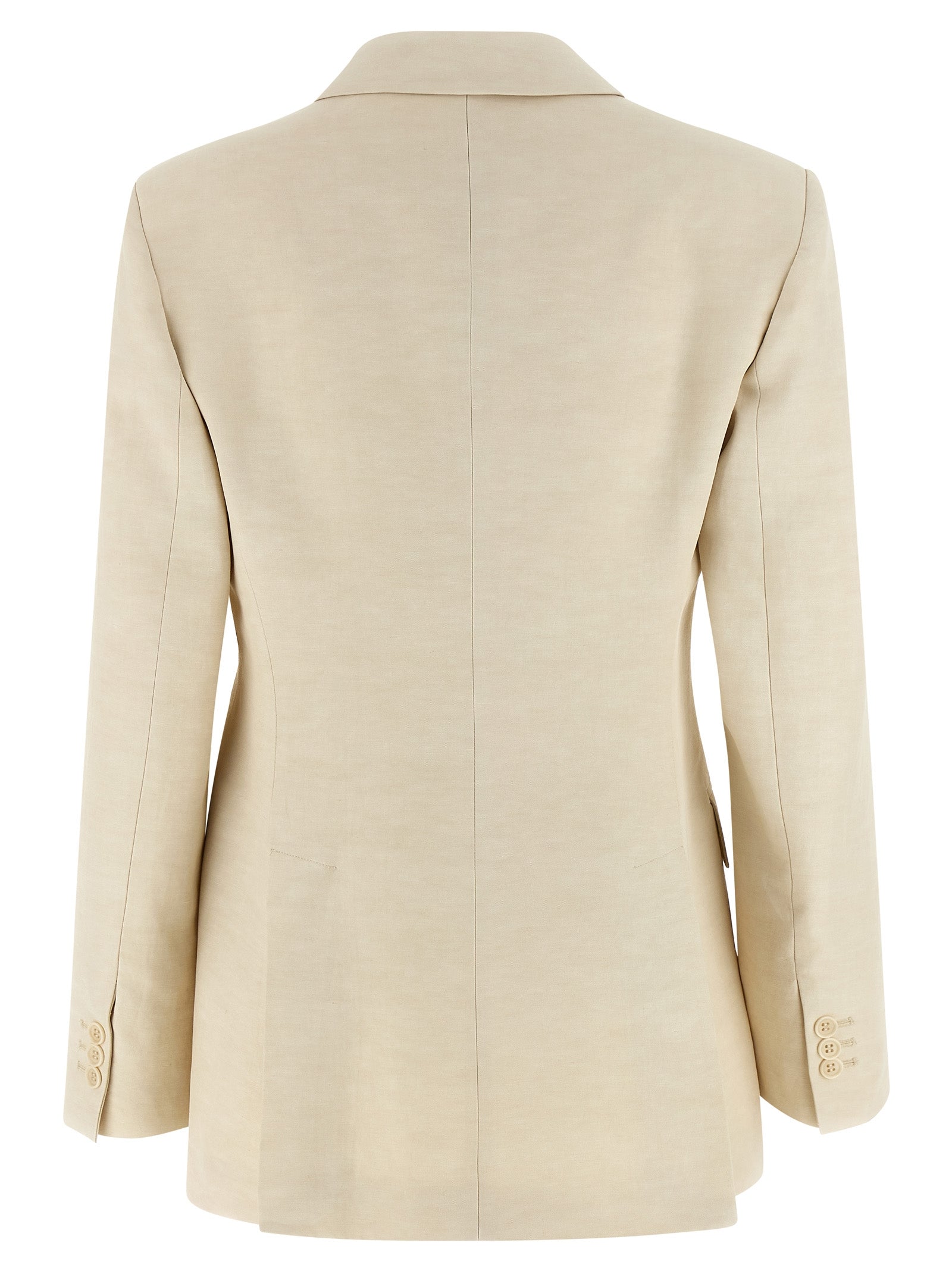 Beige Viscose Blazer