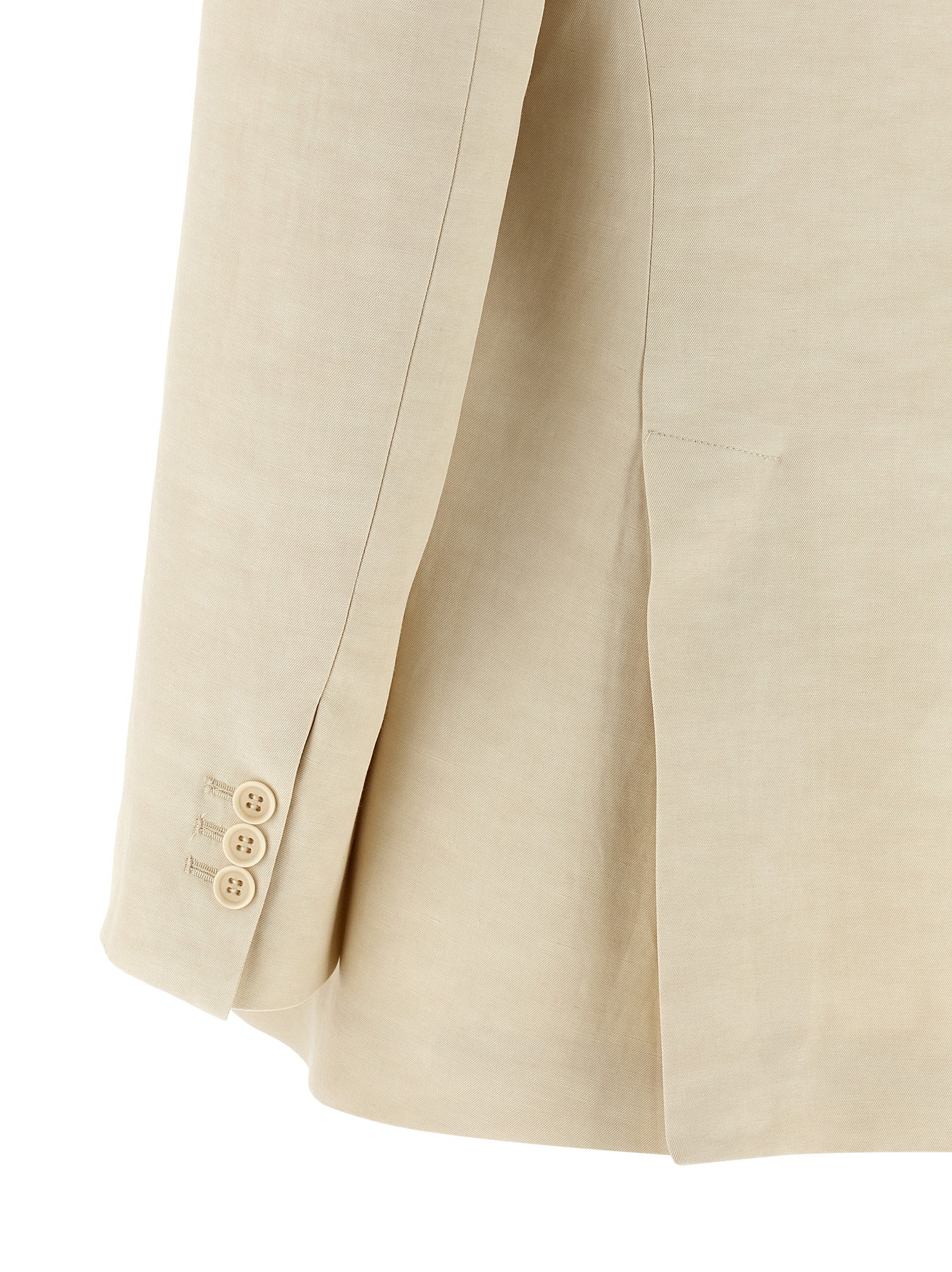 Beige Viscose Blazer