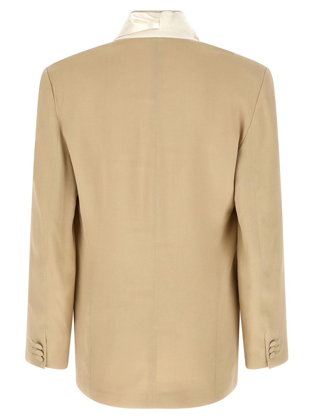 Beige Viscose Blazer