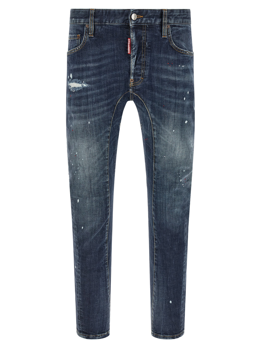 Blue Cotton Jeans Denim