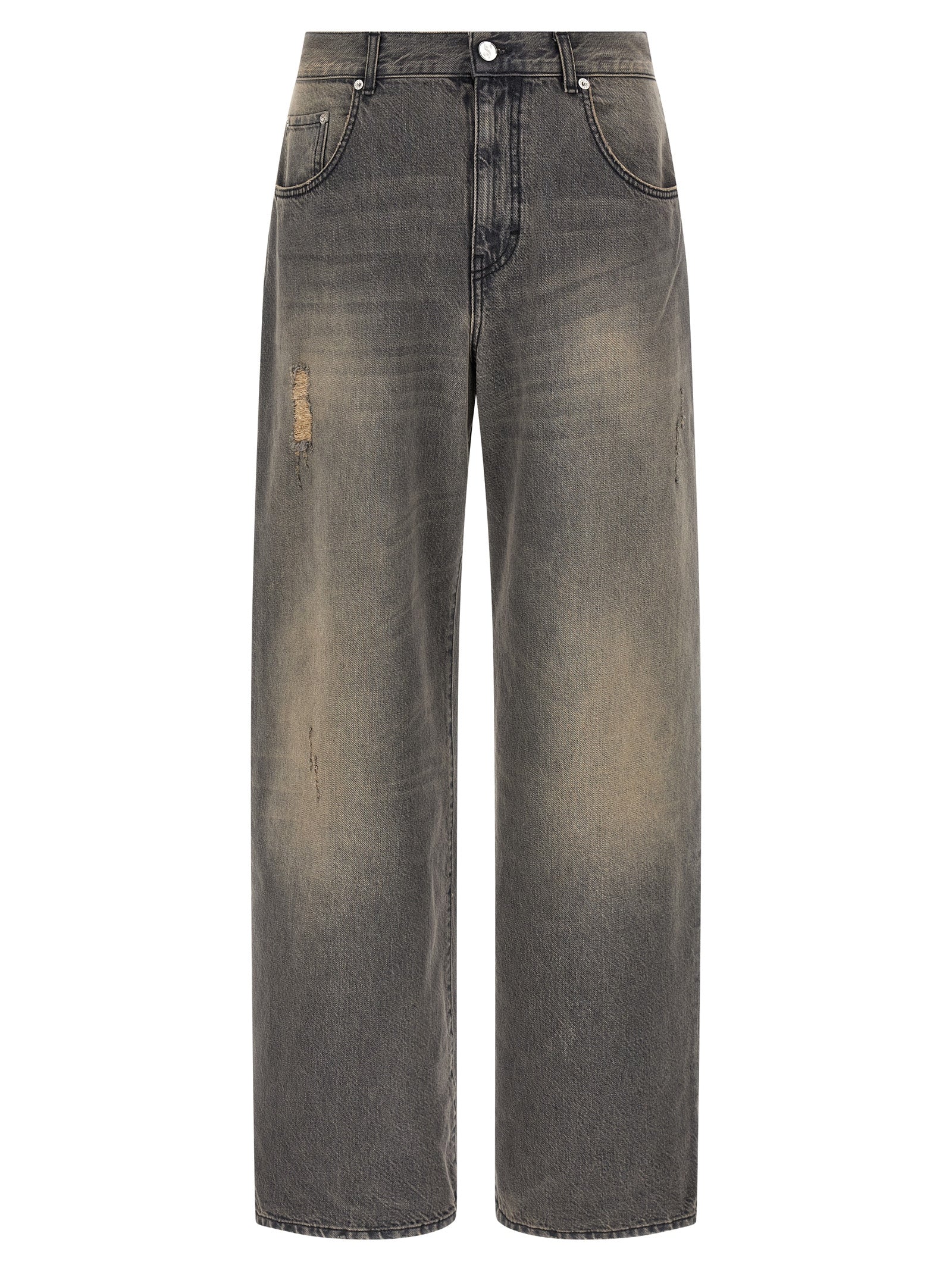 Black Cotton Jeans Denim