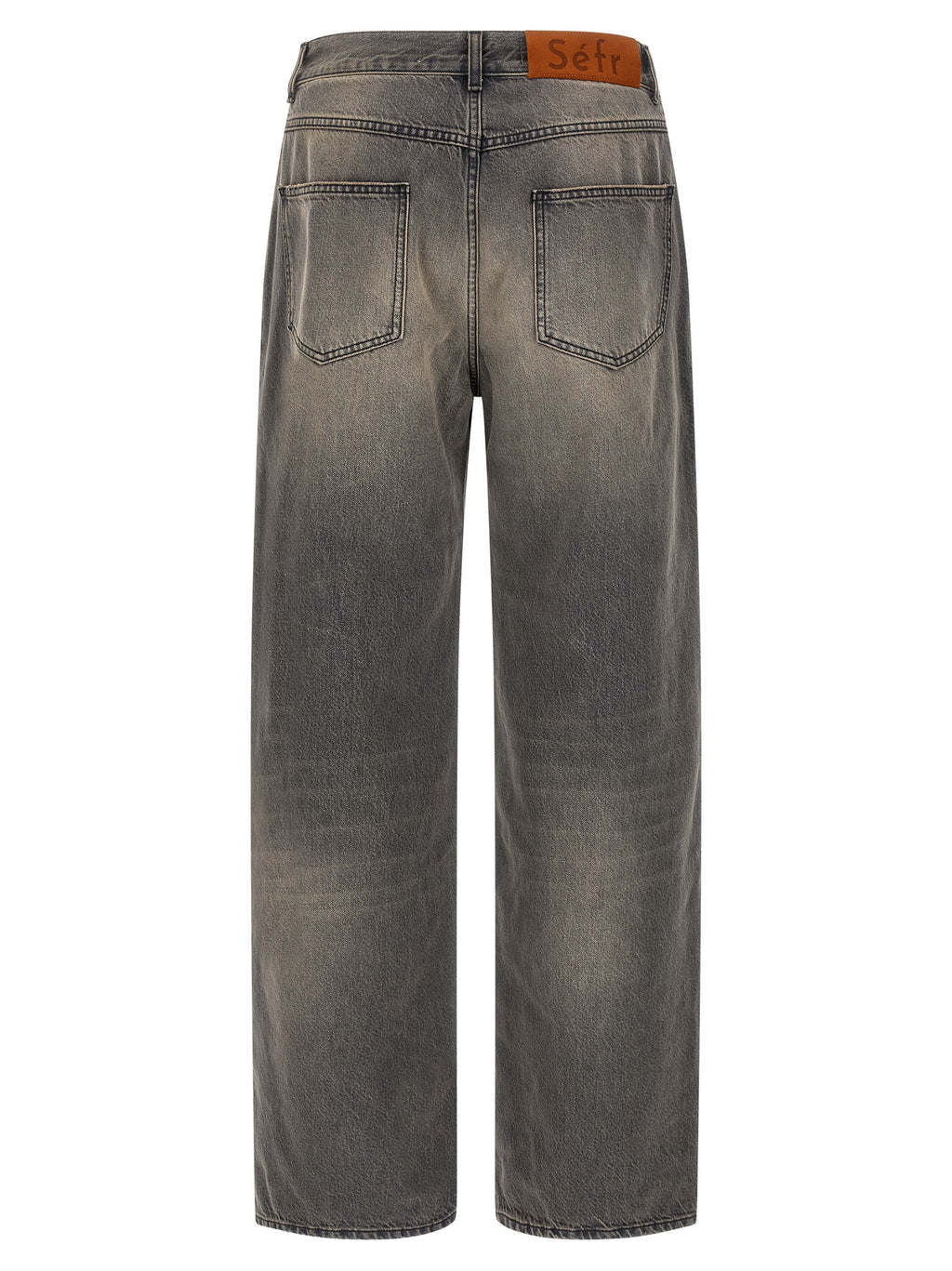 Black Cotton Jeans Denim