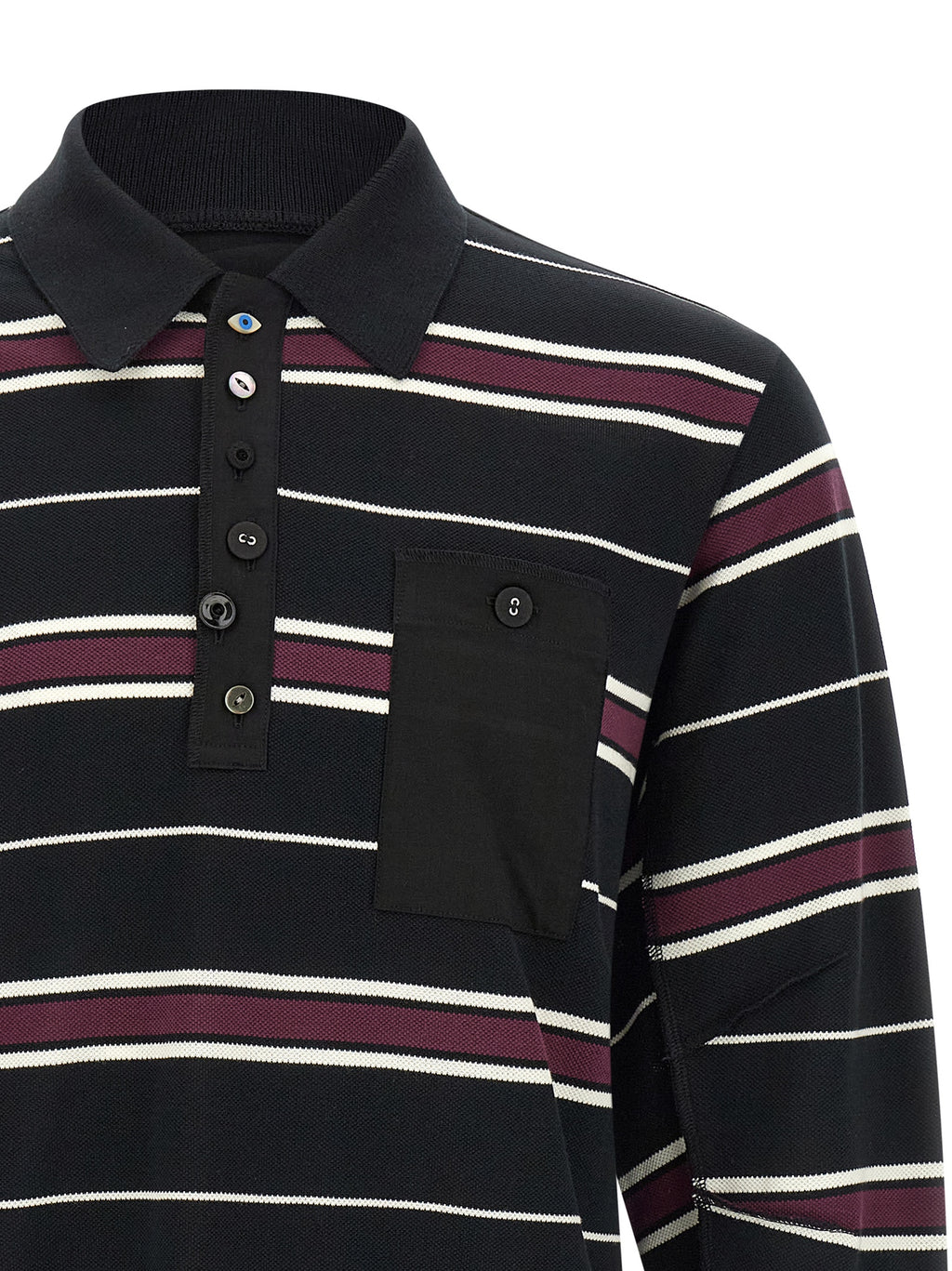 Multicolor Cotton Polo Shirt