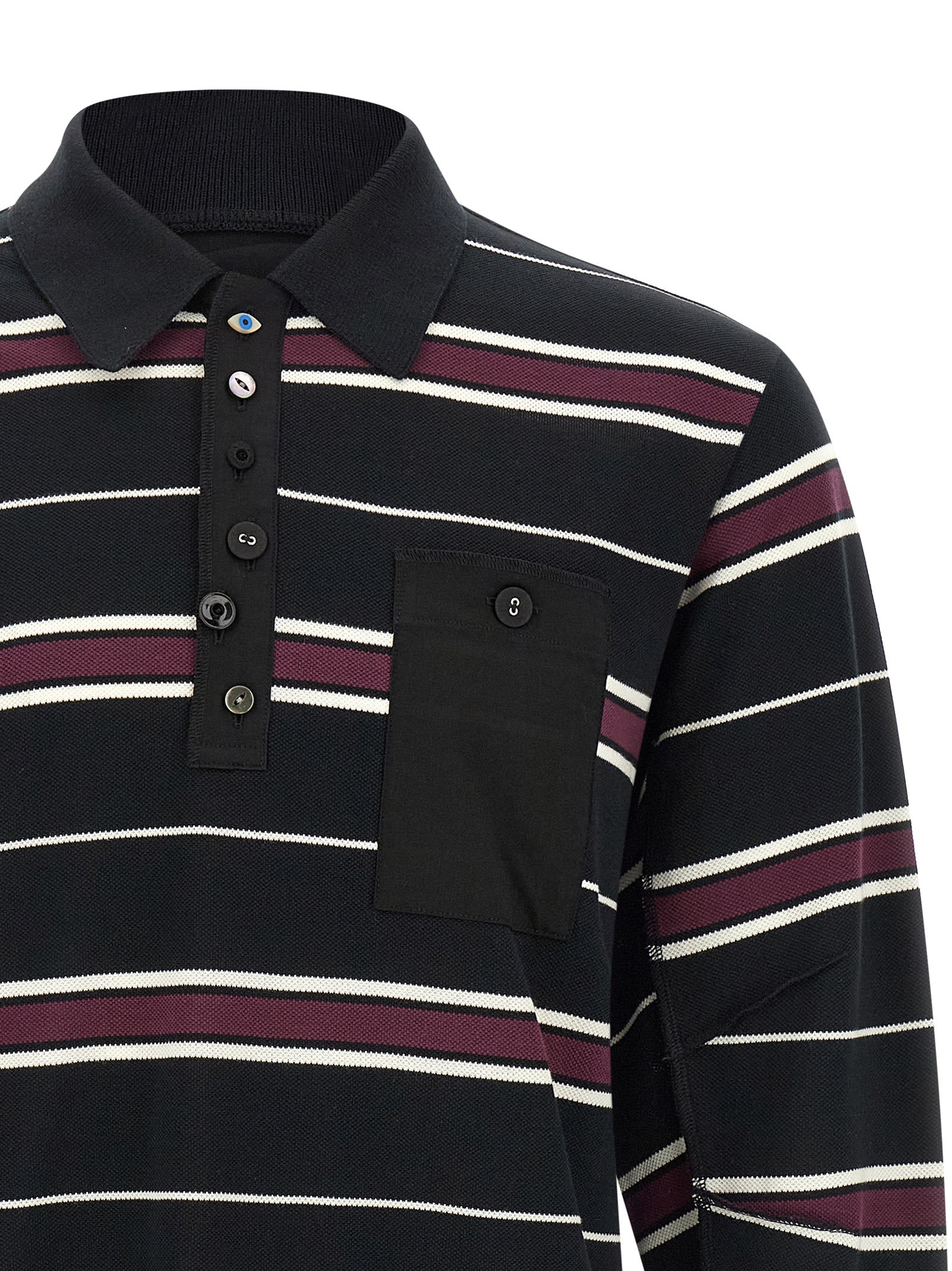 Multicolor Cotton Polo Shirt