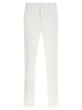 White Cotton Dress Pants