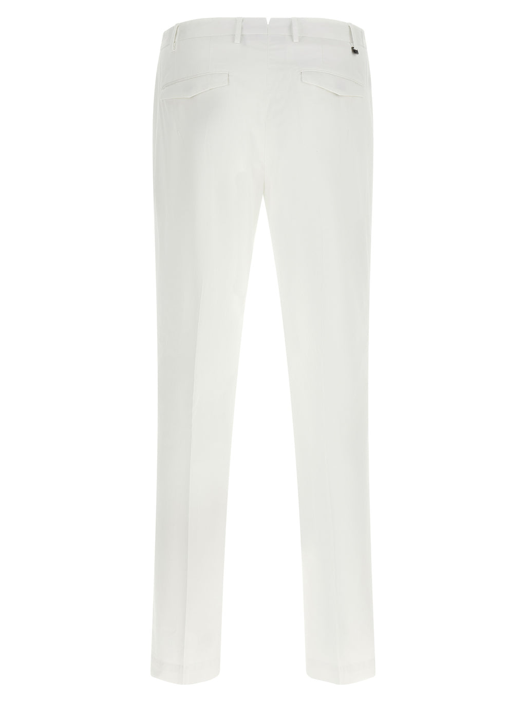 White Cotton Dress Pants