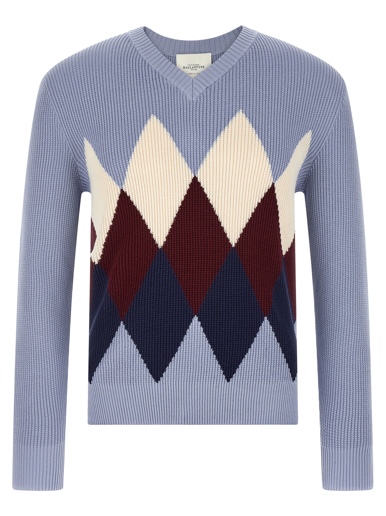 Blue Cotton Cardigan