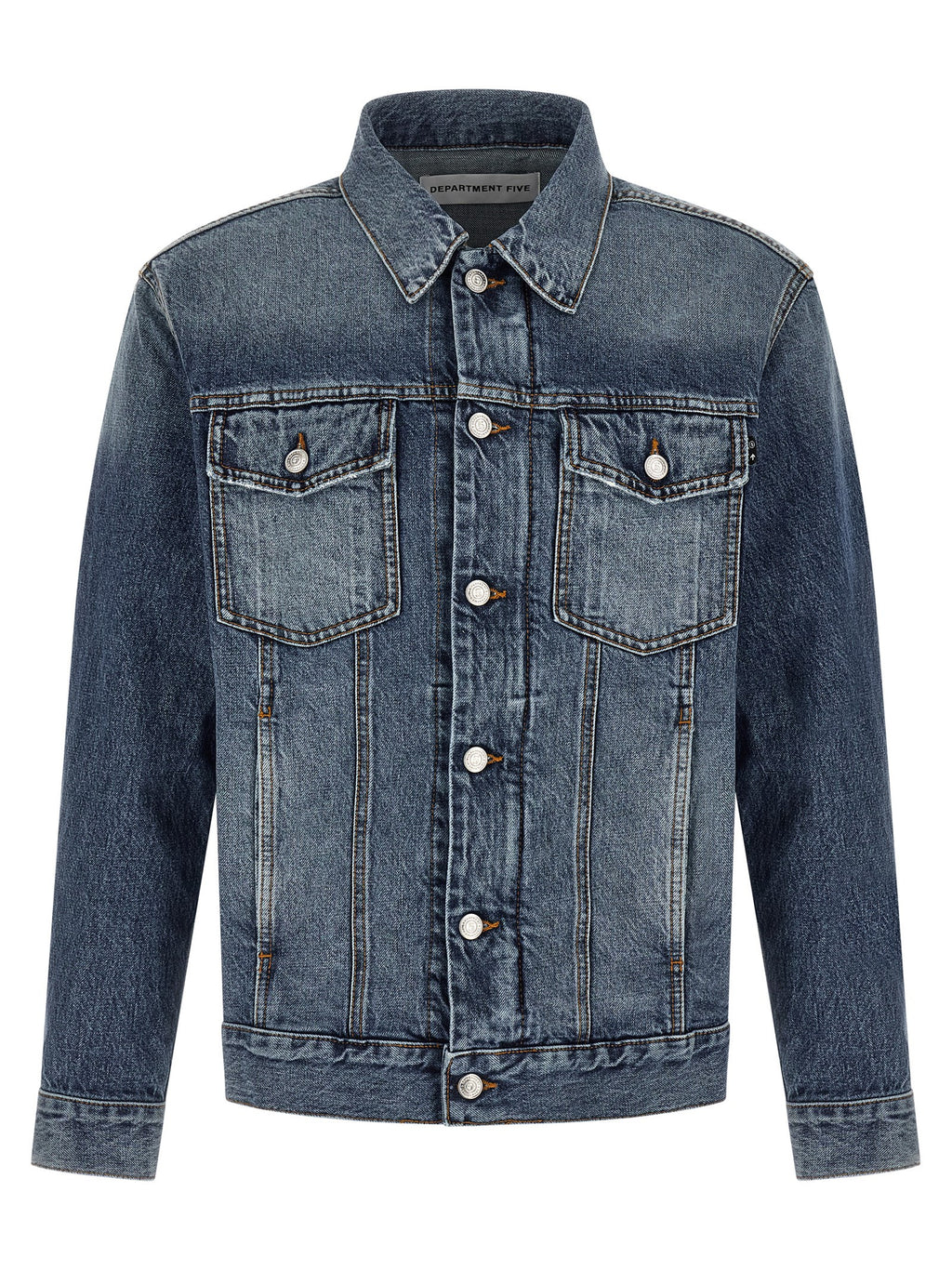 Blue Cotton Denim Jacket