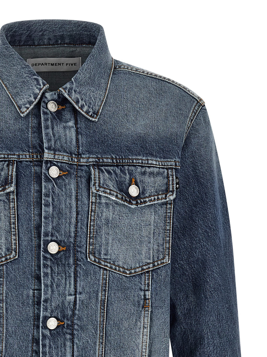 Blue Cotton Denim Jacket