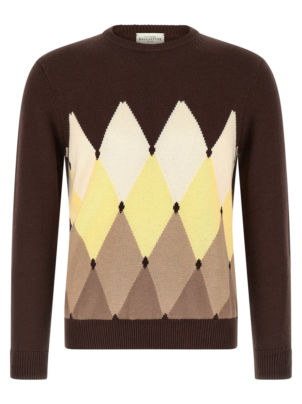Brown Cotton Cardigan