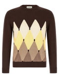Brown Cotton Cardigan
