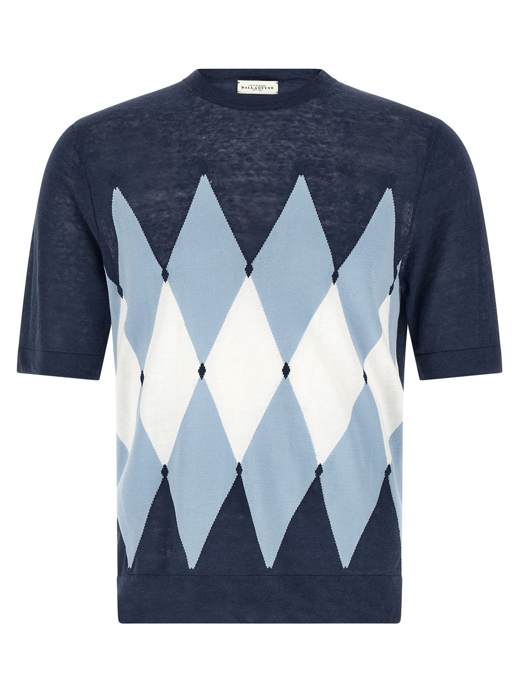 Blue Linen T-Shirt