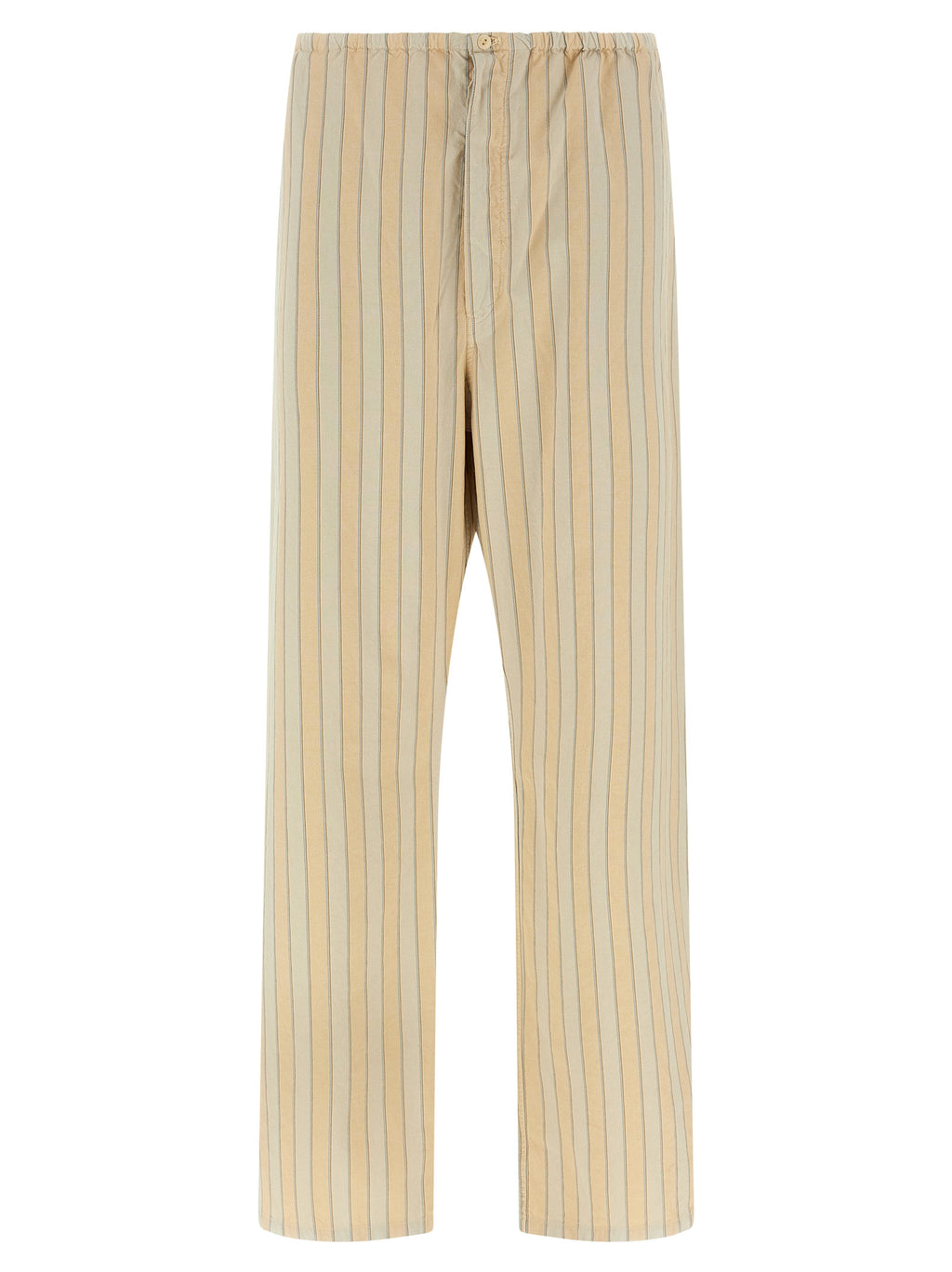 Beige Cotton Bottoms Sleepwear
