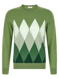 Bicolor Cotton Cardigan