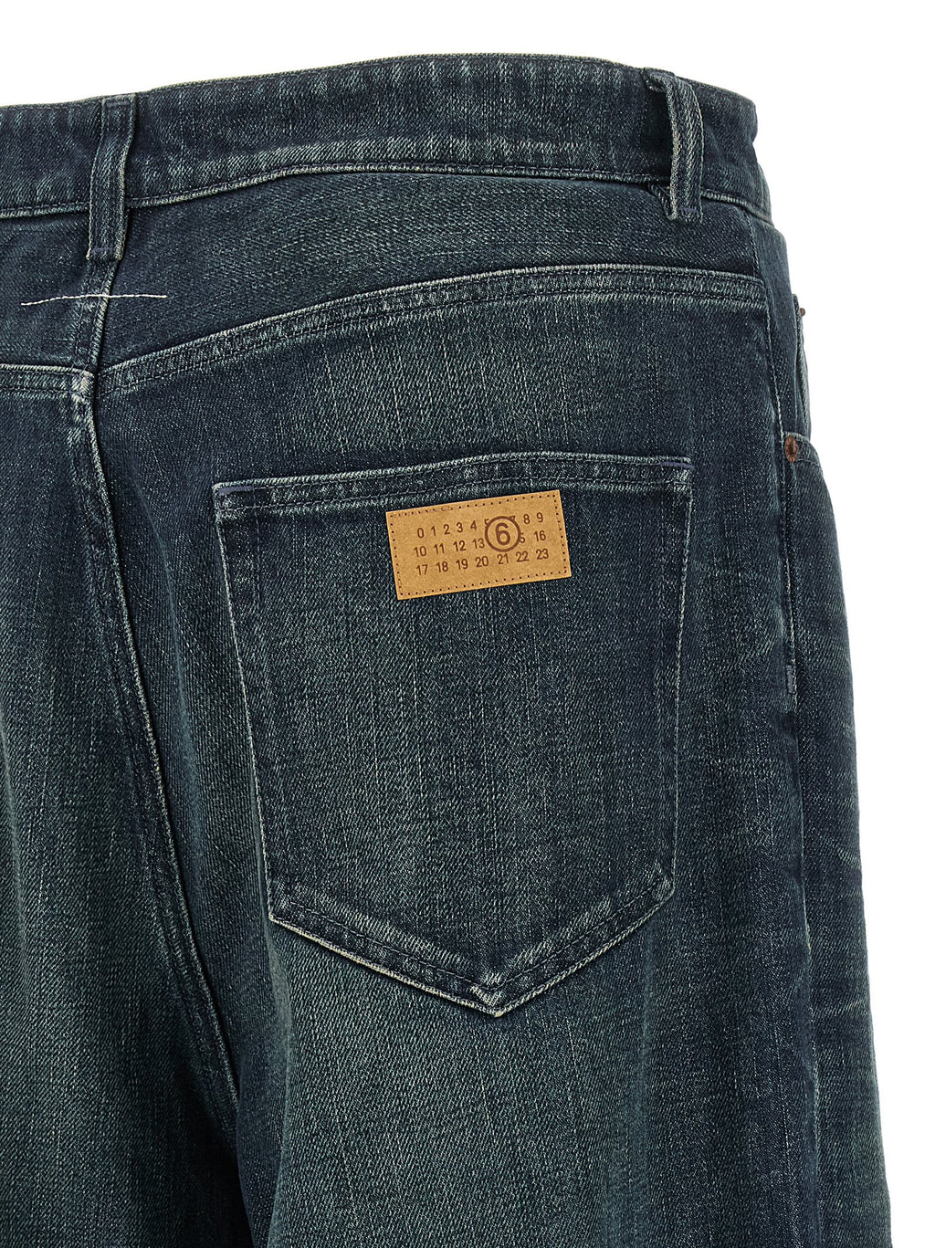 Blue Cotton Jeans Denim