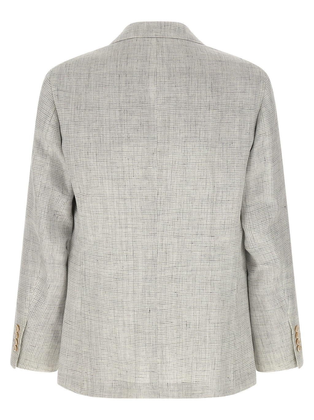 Beige Linen Blazer