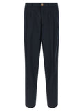 Blue Cotton Chino Pants