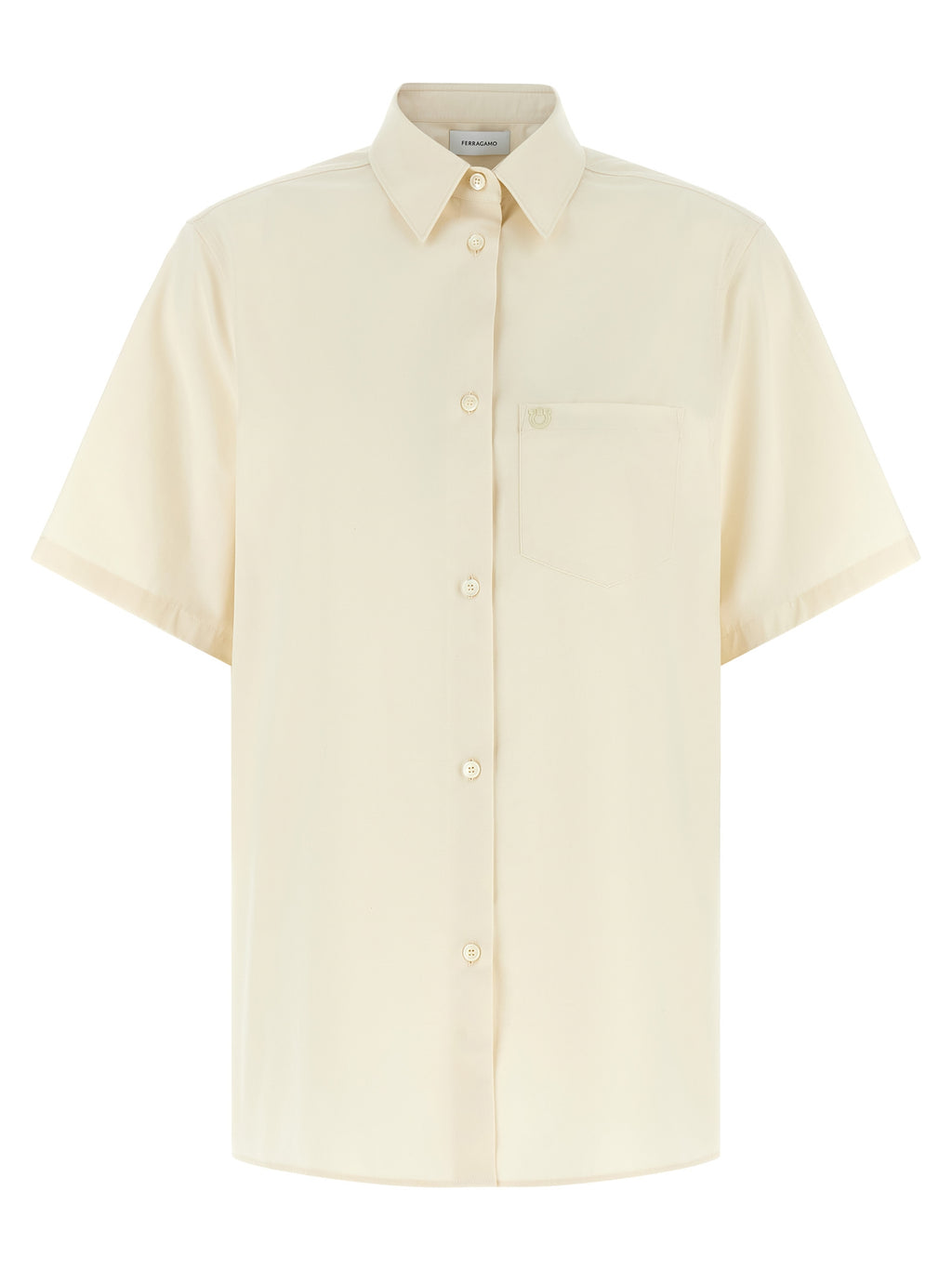 Beige Cotton Blouse