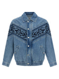 Blue Cotton Denim Jacket