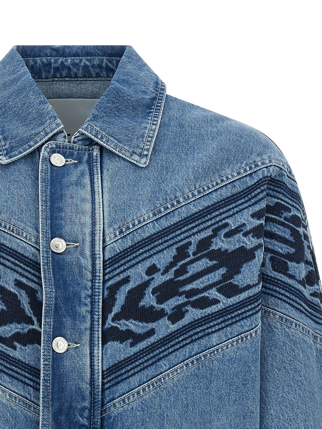 Blue Cotton Denim Jacket