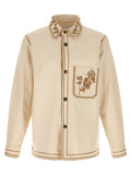 Beige Denim Shirt