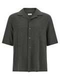 Gray Linen Blouse