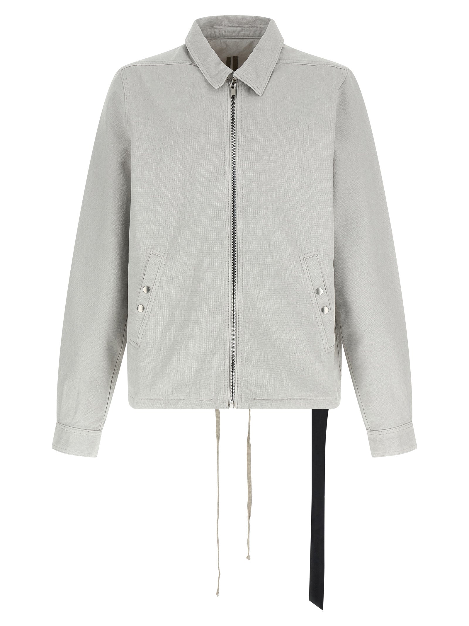 Beige Cotton Shell Jacket