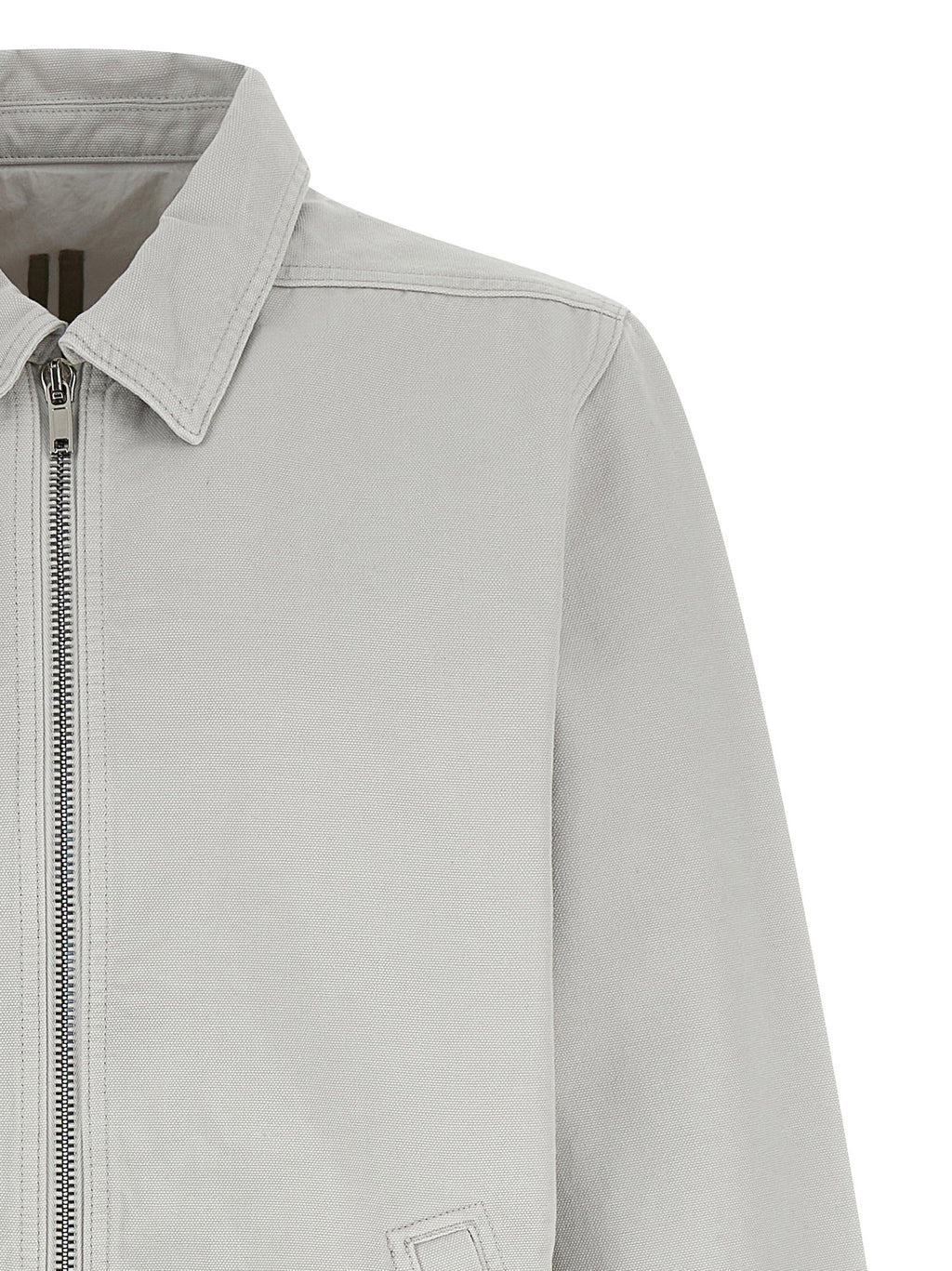 Beige Cotton Shell Jacket