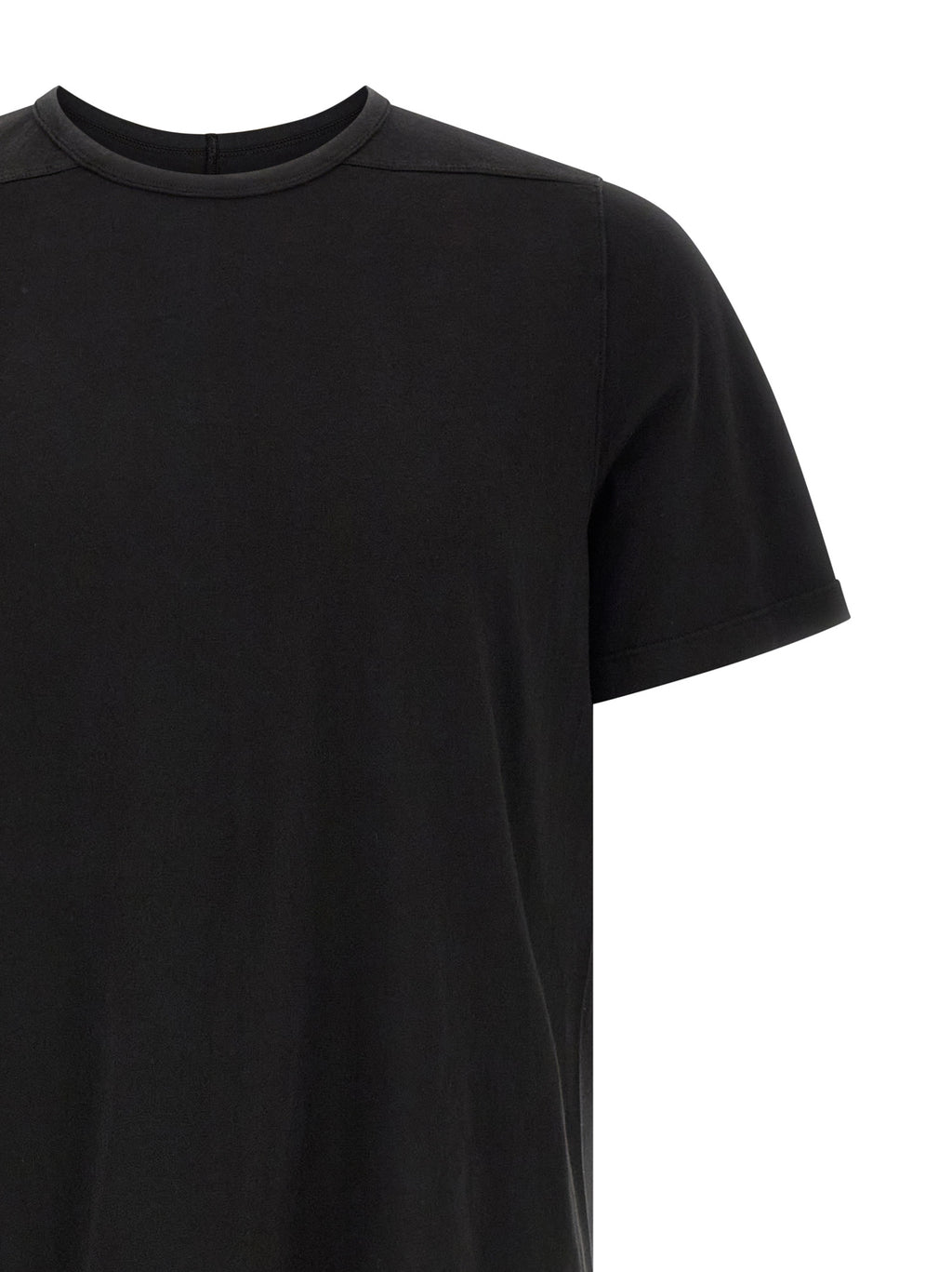 Black Cotton T-Shirt