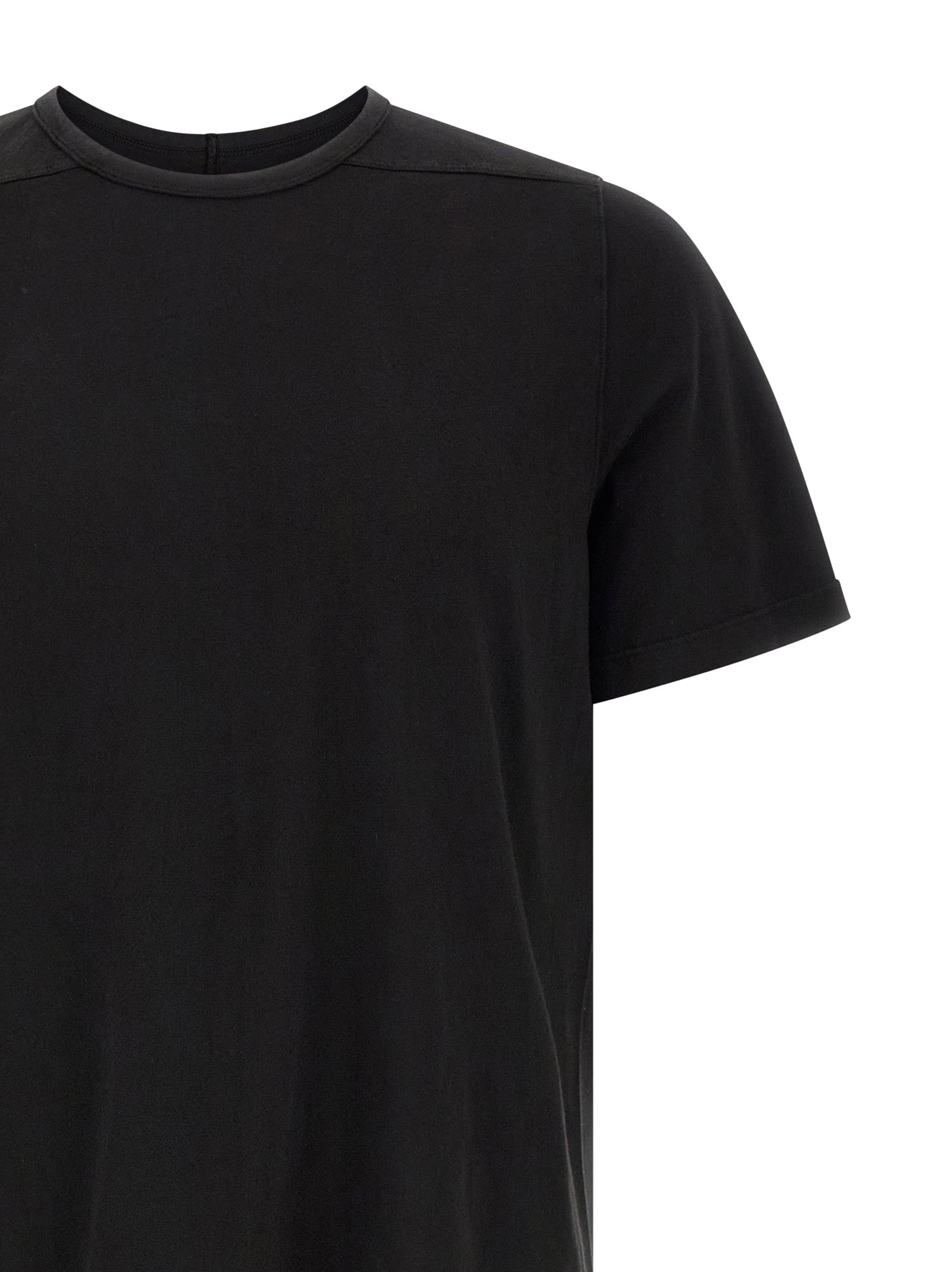Black Cotton T-Shirt