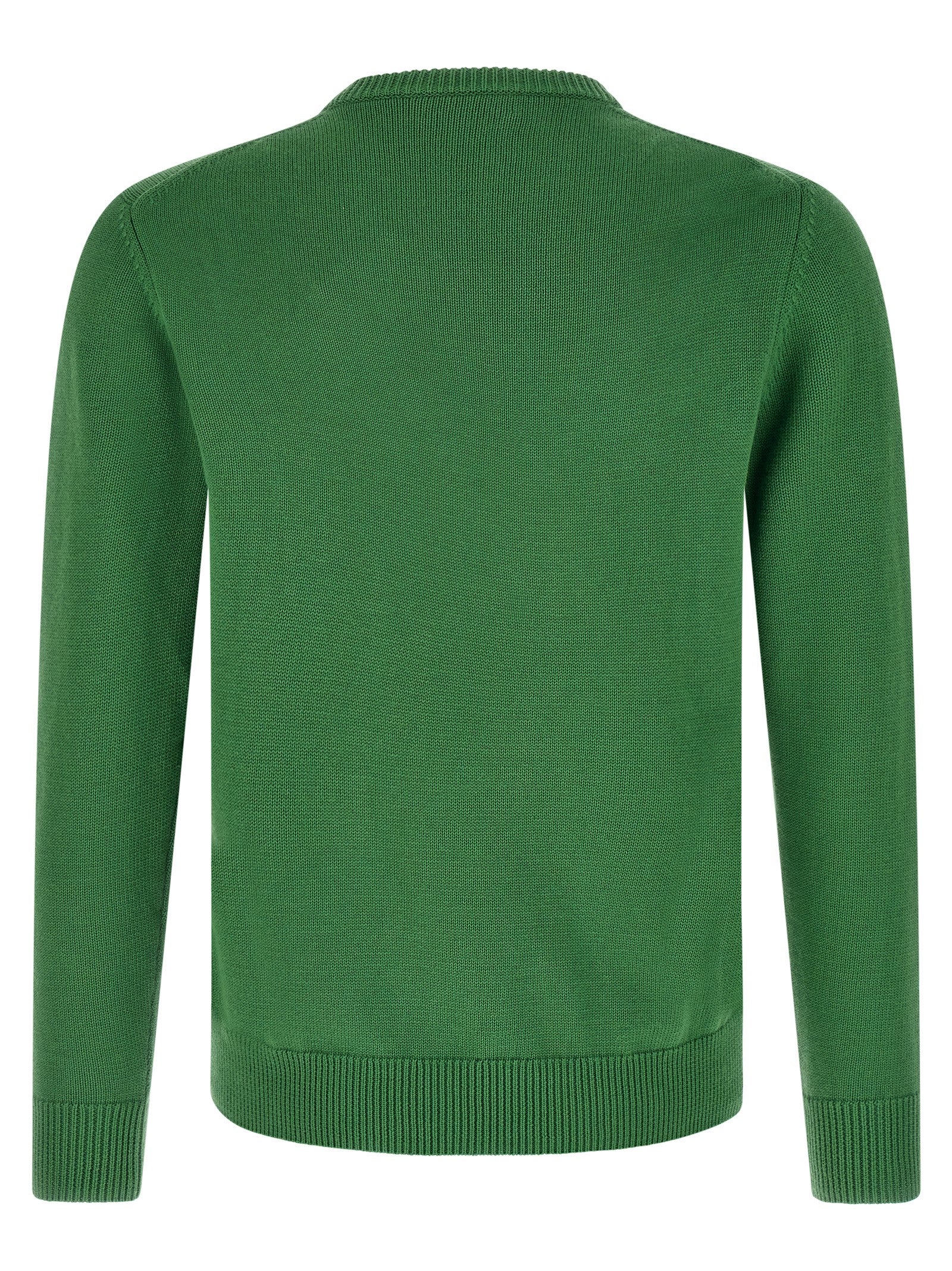 Bicolor Cotton Cardigan