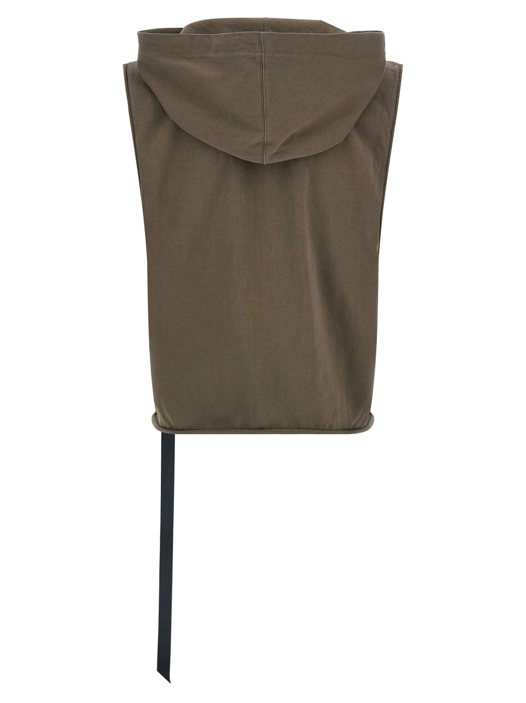 DRKSHDW Brown Cotton Sleeveles Sweater