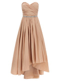Multicolor Polyester Long Dress