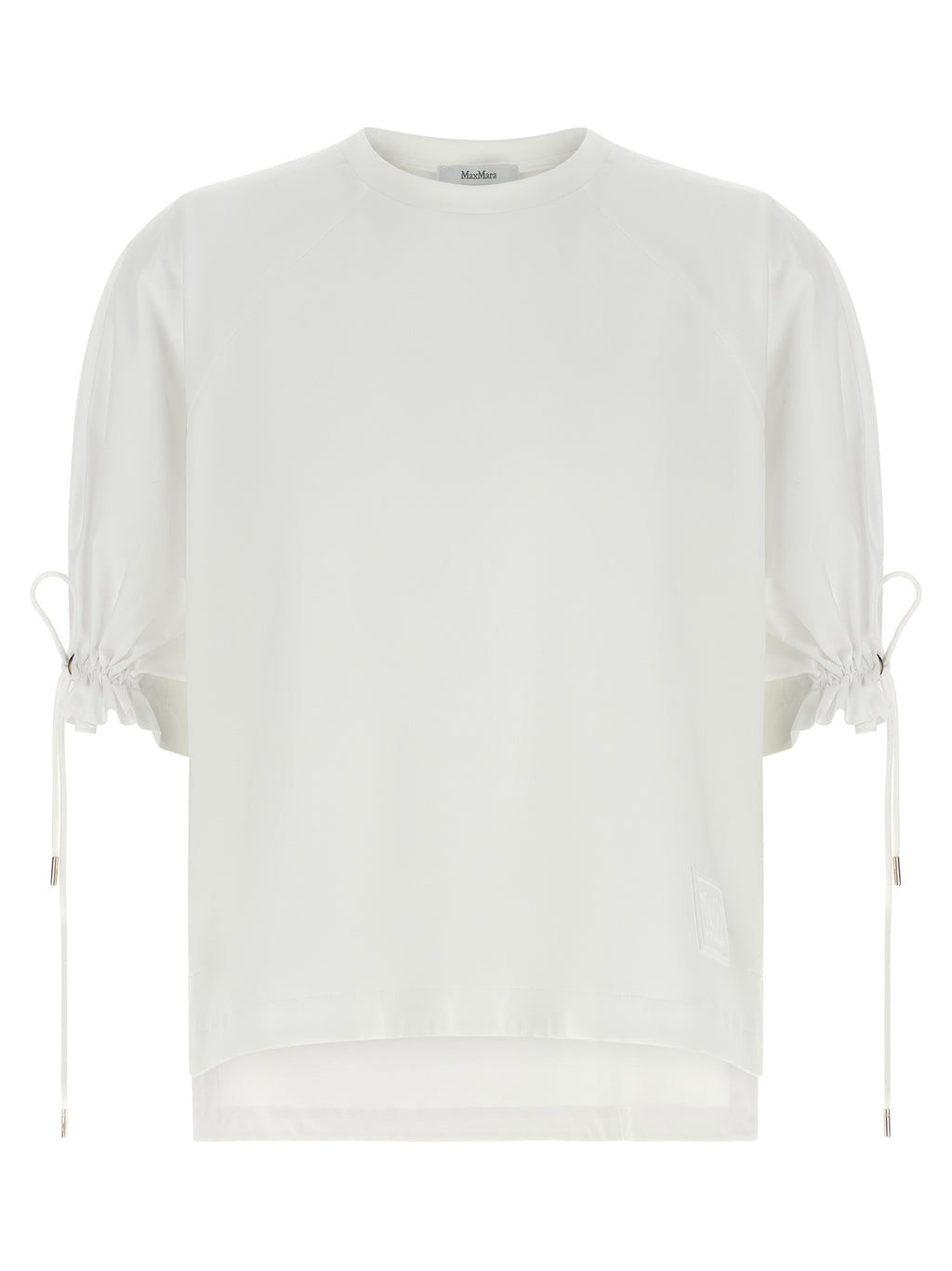 White Polyamide T-Shirt