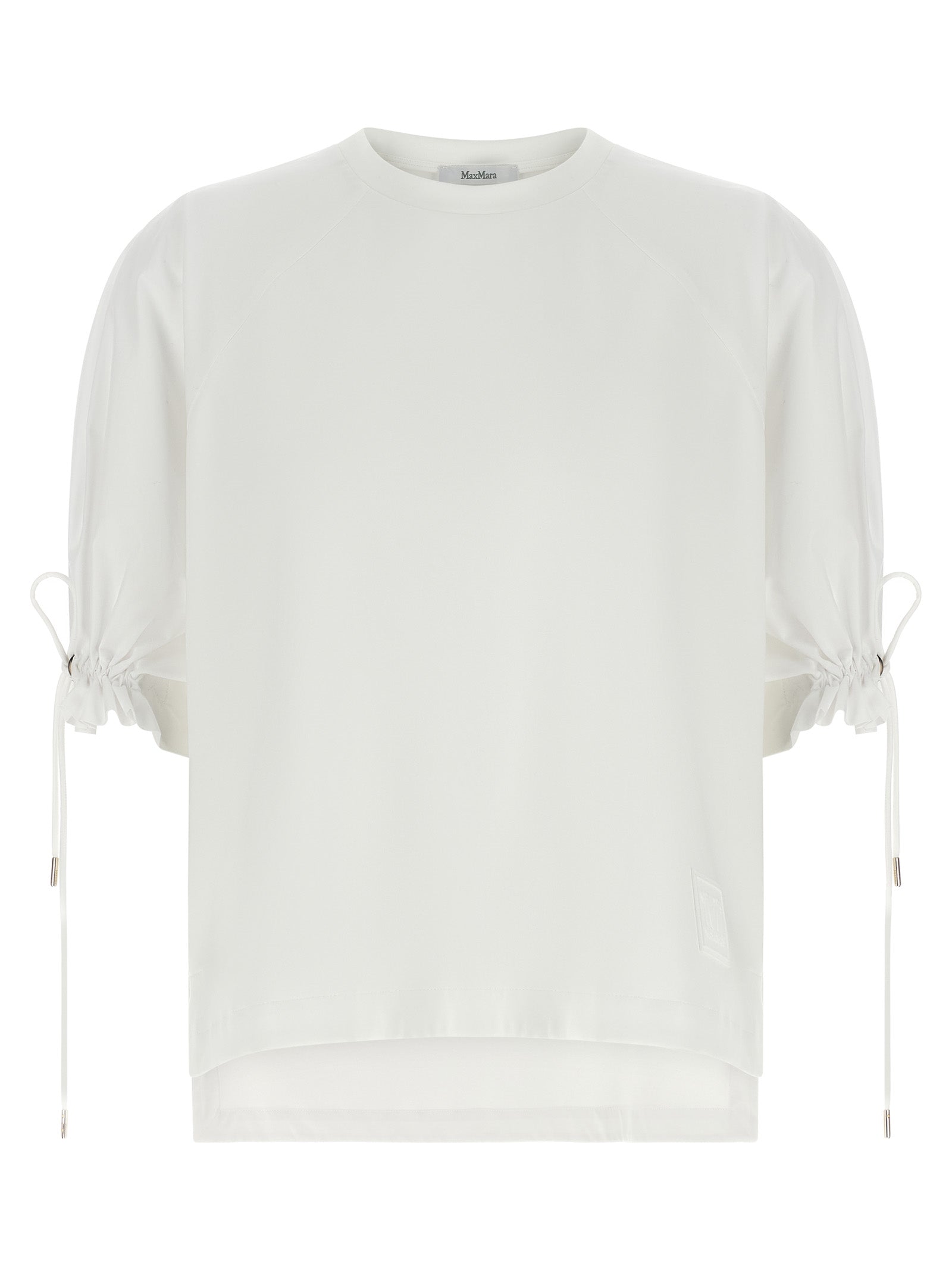 White Polyamide T-Shirt