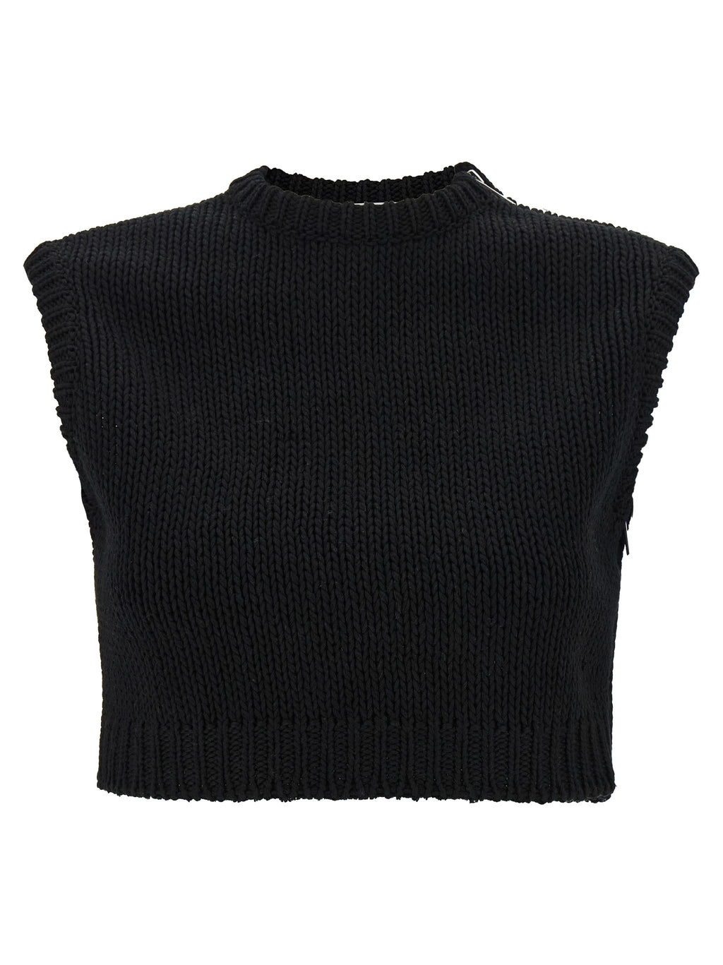 Black Cotton Cardigan